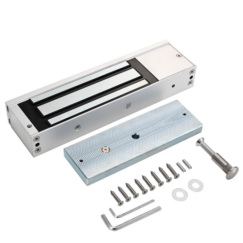 Electromagnetic Lock 1200LBS 500KG Holding Force 5 Wire Signal Output
