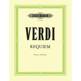Requiem (1874) (Full Score): Conductor Score (Edition Peters)