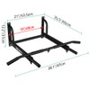 ONETWOFIT Wall Mounted Pull Up Bar with More Stable 6-Hole