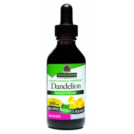 Natures Answer  Dandelion Root, 2 000 Mg, 2 Oz  Raíz de Diente de León, 60 Ml                                                                         