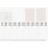 rido/idé Landscape appointment book Young Line (2025) "Cloudy Mountains", 2