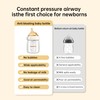 Natural Nursing Glass Baby Bottle - with Anti-Colic Vent System