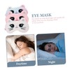 BIUDECO 3Pcs Cartoon Eye Mask Comfortable Eye Cover for Home