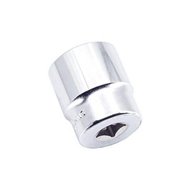 Genius Tools 433815 1/2" Dr. 15mm 12-Point Hand Socket