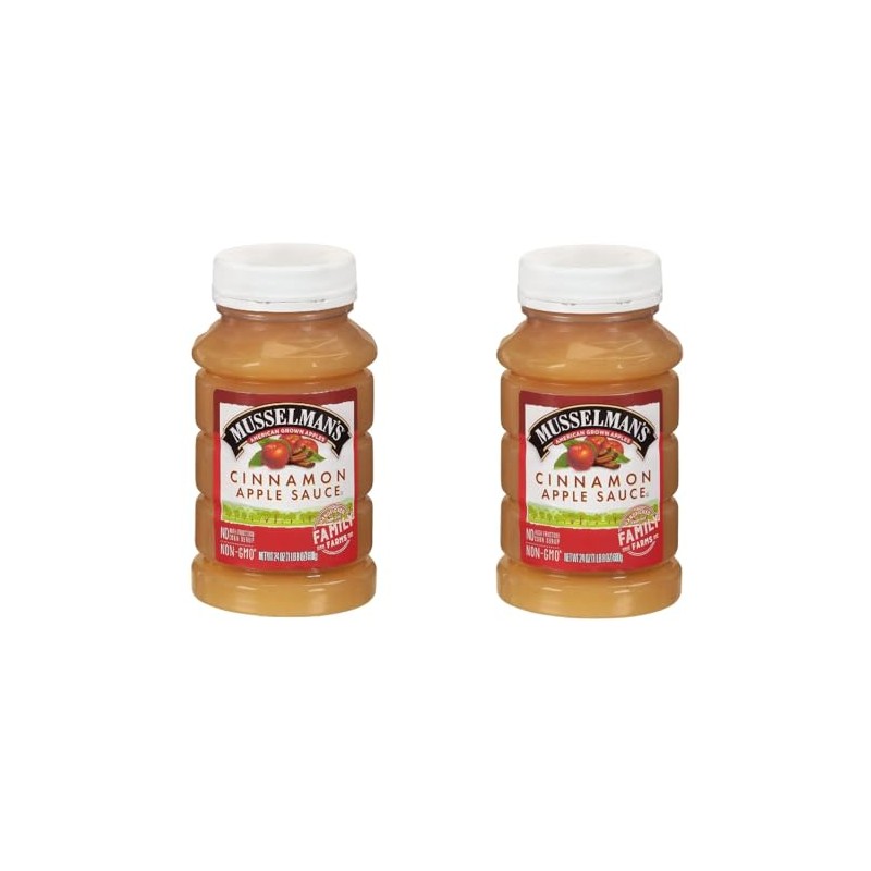 Generic Musselman's Deluxe Cinnamon Applesauce - 24 Oz Jar -