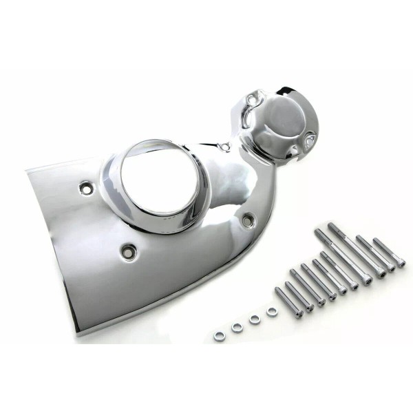 V-Twin Chrome Cam Cover Trim for Harley Davidson by V-Twin
