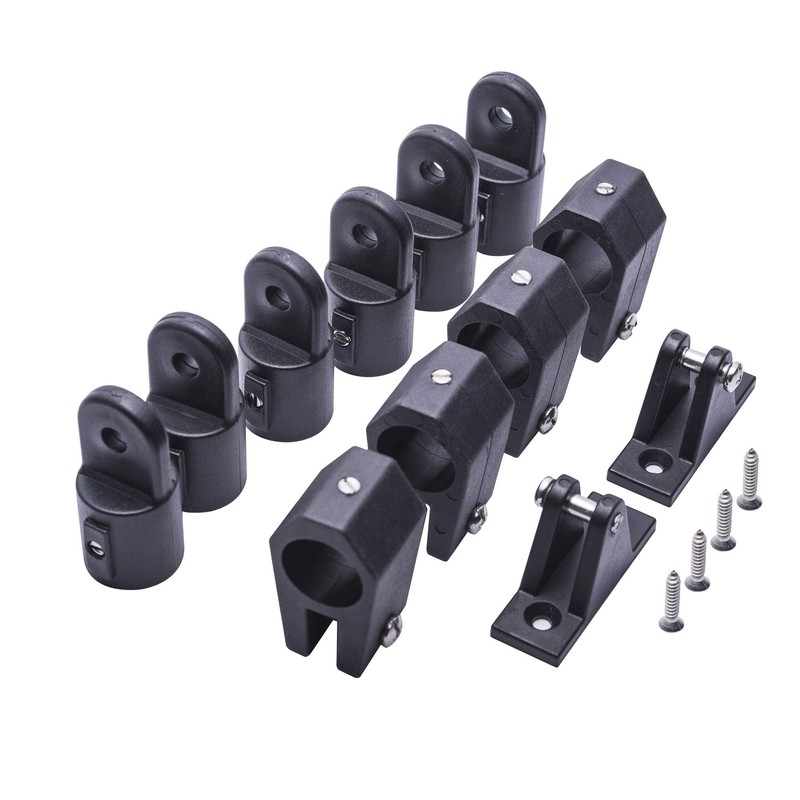 Boat Bimini parte superior 7/8 pulgadas, accesorios de nailon de