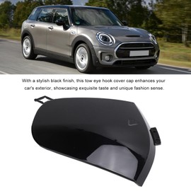 Front Bumper Tow Hook Eye Cover 51117376447, Replacement Cap for Mini Clubman F54 2014-2017