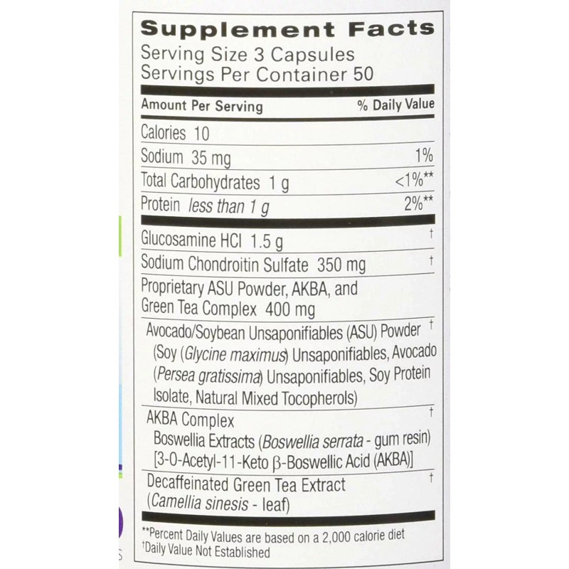 Cosamin ASU For Joint Health Dietary Supplement Advanced Formula Capsules