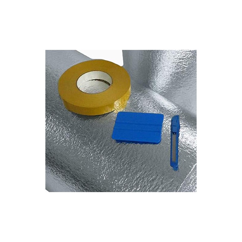 Reflective Garage Door Insulation Kit 10 Feet W x 8