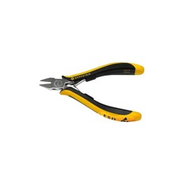 BERNSTEIN CLASSICline ESD Side Cutters with Slim, Pointed Head and Flat Cutting Edge, Ideal for Precise Cutting