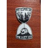 Unbranded Time Kills Hourglass Life Death Goth Punk Emo Embroidered