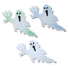CoolHubcaps Reflective Scary Ghost Car Magnets - 3 Large