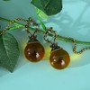 Set of 2 Vintage-Style Amber Fan Pull Ceiling Fan Chain