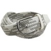 Fila Golf 753953 Mesh Belt, Women's Golf Wear Belt, white