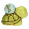 THUN - Tartaruga con mondo, Collezione Icone - ceramica, 10,7x7,2x8,6