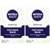 NIVEA FOR MEN Sensitive Post Shave Balm 3.30 oz (Pack