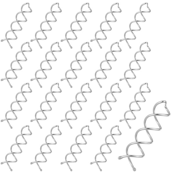 Molain 20 Pcs Spiral Hair Pins, Spiral Twist HairPins Spin