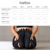 toesox Women's Grip Crew Socks - Non Slip Crew Full