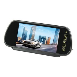 7inch Car Rearview Mirror Auto Dimming Monitor Replacement Rear View Camera with Bracket Universal for Cars and Trucks