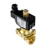 FSA Viton Solenoid Valve Brass 3/4 Inch 230 V AC