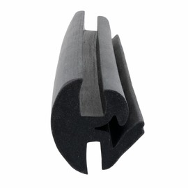 RecPro RV Window Rubber Seal | One Piece Locking Gasket | Fits 1/4" Glass and 1/8" Edge (5-Feet)