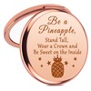 Encouraging Gifts for Women Makeup Mirror Pineapple Lover Pineapple Gifts