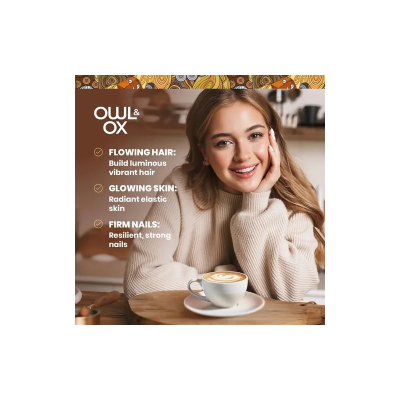 Crema De Café Con Colágeno De Búho Y Buey Con