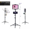 LINCO 55" Adjustable Steel Tablet Tripod Stand with 360° Rotating