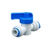 PAROAD Valves Faucets, Inline Tap/Shut-off Valve/Water Valve for Refrigerator Hose/Freezer/Reverse