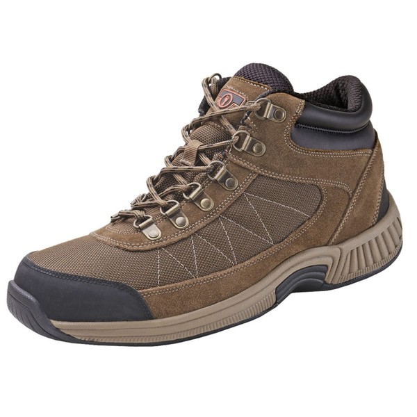 Orthofeet Men's Orthotic Boot with Anatomical Arch Support Hunter