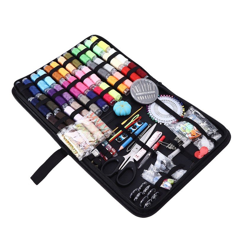 200Pcs Sewing Kit Completed Quickly Portable Travel Tools Complete Accessories