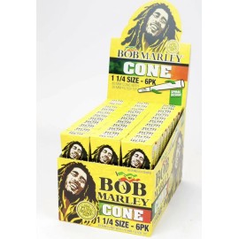 Bob Marley  Cone 1 1/4 Size  10 Packs( 60 Cones)
