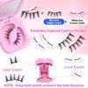 Upgrade Soft Magnetic Eyelashes with Applicator Reusable No Glue Needed