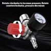 mizikuu 1/4 Inch Pressure Regulator Compressed Air, Pressure Switch Control