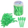 100 espátulas desechables de plástico de 2.5 pulgadas para el