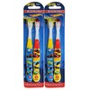 Brush Buddies Hot Wheels Toothbrushes for Kids, Soft Bristle Children’s