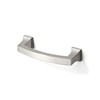 TUNNY 10 Pack Cabinet Handles-Brushed Nickel 3"/76mm Screw Spacing Drawer