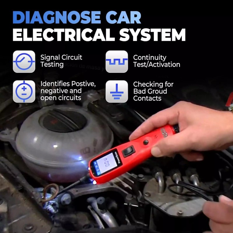 Autel PowerScan PS100 Electrical System Scanner 12V/24V Car Auto Circuit