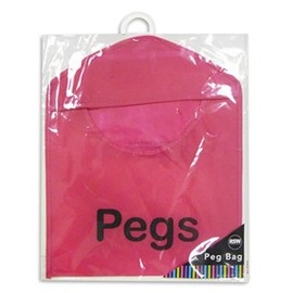 "Brights" Pegs Bag for Hanging Washing & Clothes 34 x 28cm