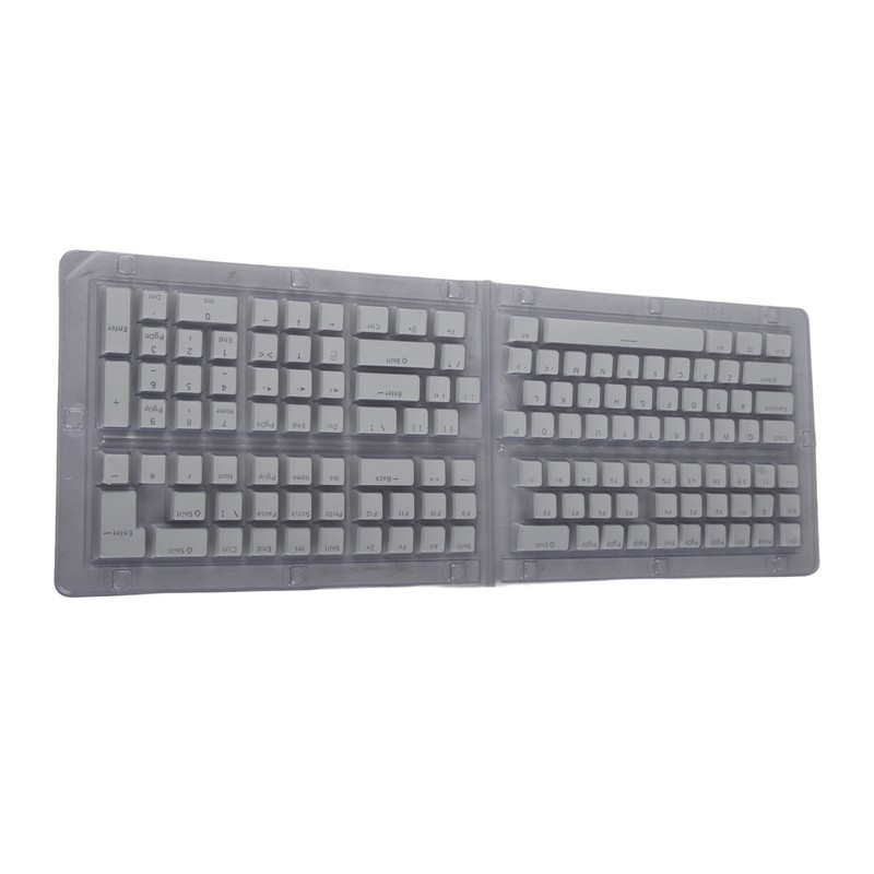 Keyboard Keycaps 132 Keys Pudding Transparent OEM Height PBT Two