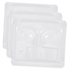 Mikinona 3pcs Eyelash Practice Tray Lash Extension Kit Face Models