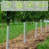 Nuenen 12 Pcs Corrugated Tree Guards, Long 15.75 Inch Diameter