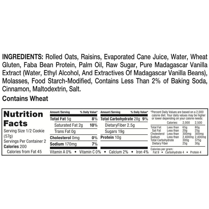 Bake City Cookie Plus - 20g Protein, 5g Fiber -