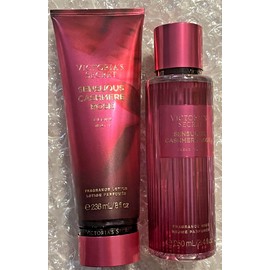 Victoria's Secret Sensuous Cashmere Rose Body Mist & Body Lotion DUO Set New