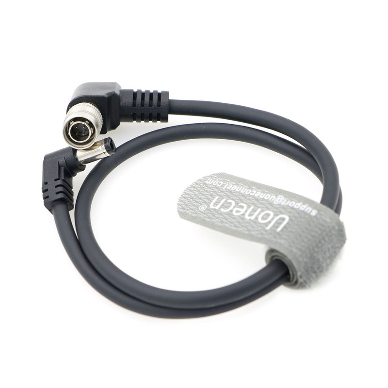 Uonecn Right Angle Hirose 4 Pin Male to Right Angle