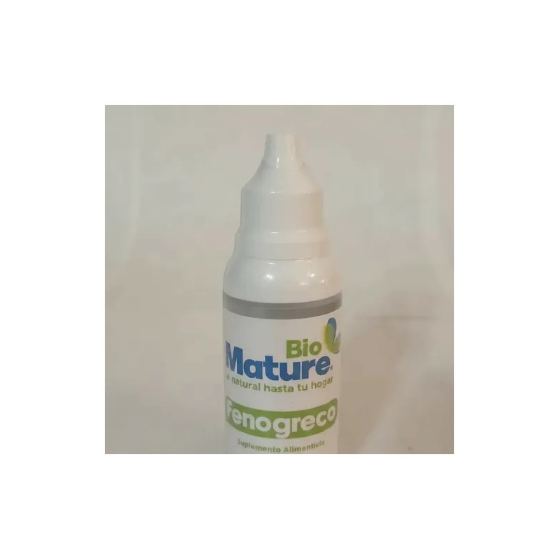 Extracto De Fenogreco Gotas 60 Ml 100% Natural Biomature