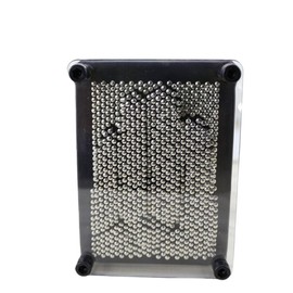 3D Pin Art Board Metal Pinart Pinpoint Impression 3D Hand Shape Toy Hand Model Sculpture Art Shaping (S)