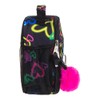 hype Black Graffiti Heart Lunch Box