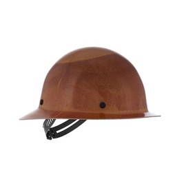 MSA MSA 454664 Skullgard Full-Brim Hard Hat With Staz-On Pinlock Suspension, Non-Slotted Cap, Made Of Phenolic Resin, Radiant Heat Loads Up To 350F - Standard Size In Natural Tan